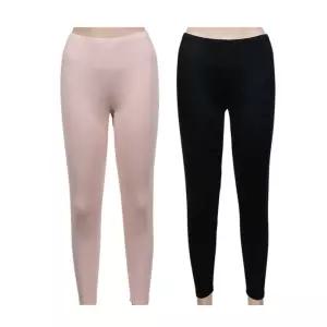무지 부드러운 여성 내복 바지 무지 간절기내복 겨울레깅스 겨울타이즈