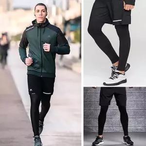 편한 남자 시원한 무지 수영 싸이클 스포츠 레깅스 남자레깅스 레깅스