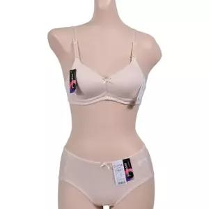 에어로쿨 3_4컵 노와이어 주니어겸용 A컵브라팬티세트 여성장갑 스타킹