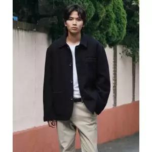 STCO울 초어 자켓_네이비 오버핏_BP