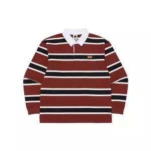 KODAK 코닥 메일러 긴팔 폴로 티셔츠 RED