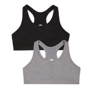 Fruit of the Loom 스테이 드라이 레이서백 스포츠 브라