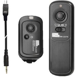 니콘 D3100 D5000 D7000 D7200 D600 D610 D750 Z7 Z6 카메라용 픽셀 2.4GHz 무선 리모컨 DC2 릴리스 MCDC2 대체