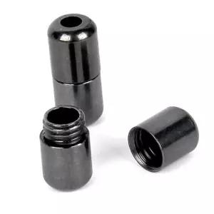 홀더 캡슐 매듭없는 운동화끈 클립 버클 캡슐 블랙 1세트 hGk8+3Yqk