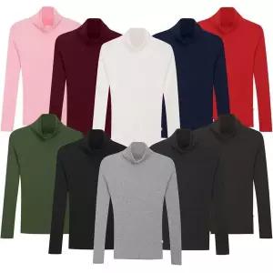 [NS홈쇼핑][모로엠] 남성 핏 골지 폴라티셔츠 국내제작 5C-KN-Q041[35865007]