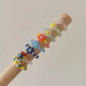 GGD 비즈 구슬 꽃 토우링 발가락지 애끼링 tra8+6leL