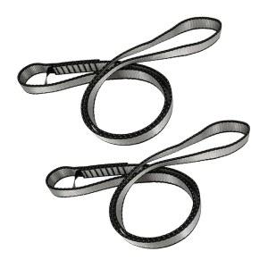 FOSER 18mm 나일론 클라이밍 슬링 러너, 23KN 로프, 암벽 등반, 등산, 내리막길, 응급 장비 등에 적용