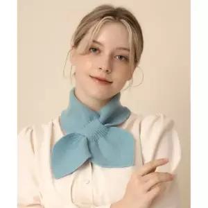 매장정품 LOUIS QUATORZE 루이까또즈 캐시미어 쁘띠니트 머플러 멜로 블루 1UKC700BU 1387580