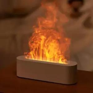 책상가습기 슬림 불멍가습기 실내 캠핑 분위기 조명가습기 DQ709