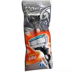 6중날 도루코 페이스6 면도기(10개)