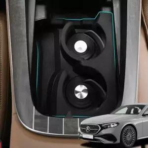 차량튜닝 벤츠 E클래스 튜닝 컵홀더 패드 몰딩 커버 W214