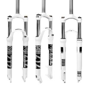 ZTZ 26인치 /27.5인치 /29인치 MTB 서스펜션 포크, 100mm 여행용, 9mm QR, 간격 허브, 28.6mm 스트레이트 튜브, 크라운 잠금 장치, 알루미늄 합금 쇼크 업소버 XC 산악 자전거 프론트 포크