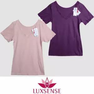 (럭센스)소프트한 터치감 여성 3부 상의 내복 DdR9+7XKG