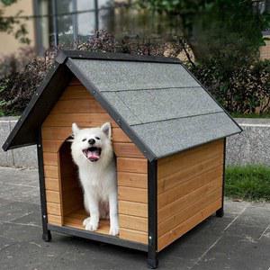 원목 강아지 하우스 사계절 대형견 마당 케이지 애견 애견하우스