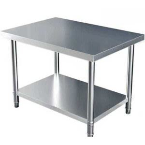 호텔 주방 작업 상업용 선반 스테인레스 요리 카페 조리대 테이블