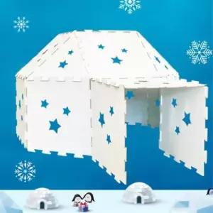 플레이하우스 대형종이집 이글루 만들기