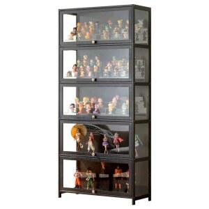 레고진열장 아크릴 전시장 노트르담 도어 전시 진열장