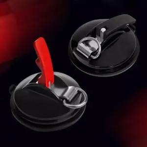 차박 캠핑 차량 진공 타프 흡착판 큐방 LUAZ-QB 레드