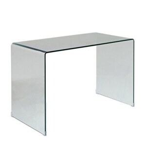 투명아크릴책상 심플 인테리어 업무용 데스크 카페