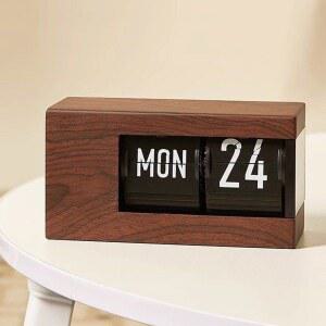 탁상용 자동 달력 레트로 플립캘린더 책상달력 만년 데스크