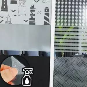 유리창 시트지 암막 불투명 필름 창문 시트지 햇빛 가리개 현관문 가림막