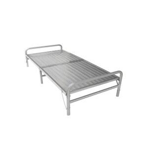 스텐 싱글 프레임 침대 받침대 접이식 사무실 베드 침대틀
