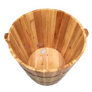 히노끼 욕조 간이 스파 펜션 일본식 배드 편백나무반신욕기