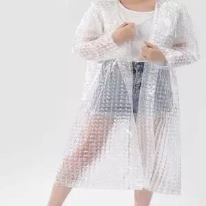 남여공용 우의 코트형우비 여성레인코트