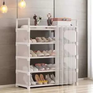 커튼형 현관 신발장 수납 선반 신발 정리대 정리함 신발장