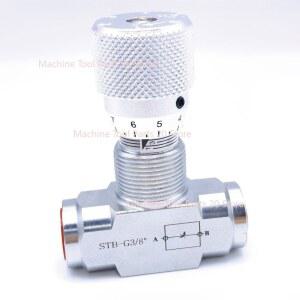 1pc STB G1 G3 양방향 유량 제한기 유압 밸브 탄소강 제어