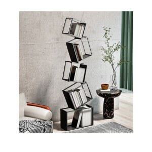 오픈 책장 디자인 인테리어 모던 선반 카페 서재 거실 현대식