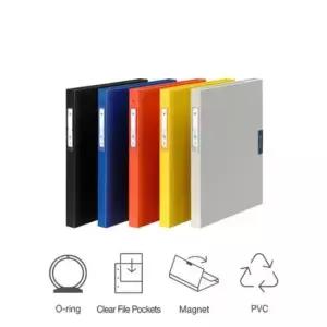 [문구/오피스] 20 클리어북 뉴라이너 A4 A4화일 40매 O링 클리어화일