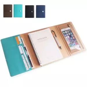 [문구/오피스] A5 업무 가죽커버 업무수첩 일기장 다이어리 업무용 다기능 노트