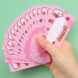 [문구/오피스] 복권 스크래치카드 비밀카드 컬러풀 80개 나이스