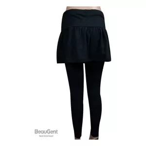 여성 면 엉덩이가리개 힙커버 치마 레깅스 BtU6+4fMa