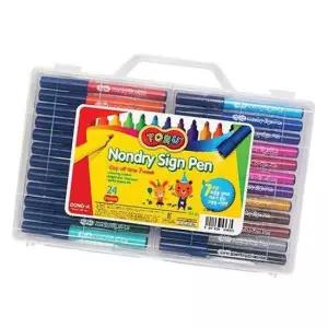 [문구/오피스] 1P 동아 사인펜 싸인펜 색칠 마르지않는 24색 어린이