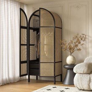 입본장 라탄옷장 이불장 키큰 수납장 인테리어 장롱 침실 옷장