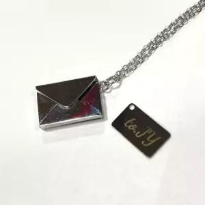 레터링 각인 커플 목걸이 애인 선물 편지 써지컬악세서리 기념일 악세사리 팬던트 써지