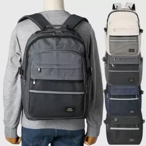 캐주얼 지퍼 남여공용 어깨끈 조절 수납 배낭 앞쪽 넉넉한