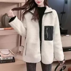 바람막이 2컬러 겨울 여자 후리스 양면 자켓 패션 점퍼 외출 룩