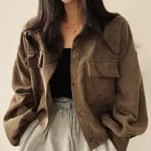 간절기 골덴 스트링 자켓 캐주얼 점퍼 코로듀이자켓