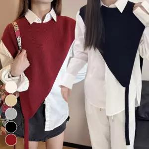 사선 삼각 스트랩 케이프 ELS-125 패션