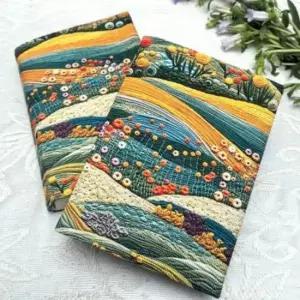 [문구/오피스] 패브릭 A5 꾸미기 다이어리 책 북커버