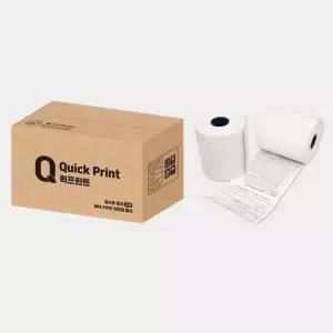 [문구/오피스] 3인치 카드단말기용 감열지 1 24롤 할부약관 79x70mm