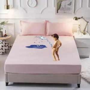 침대커버 침대 매트리스 방수 커버 매트 패드 베게 베개_핑크