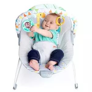 아기 바운서 휴대용 신생아 요람 유아 바운서 진동 기능 놀이