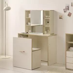스코나 르메인 700  수납 의자 모듈 화장대 세트 콘솔