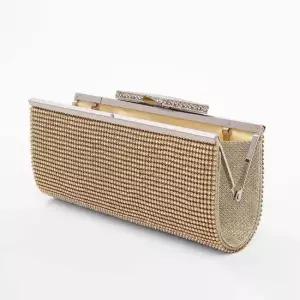 체인 파티 헤이든 클러치백 골드 럭셔리 숄더백