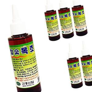 참숯목초액 x6개 숙성 국산 목초원액 발관리 110ml