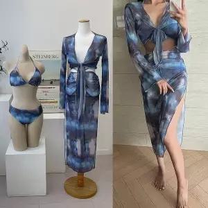 [하프클럽/셀러허브_여성트랜드패션]비치웨어 롱스커트 롱스커트수영복 수